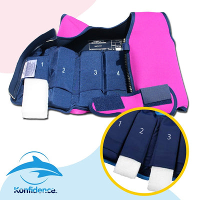 Konfidence Jacket Youth removable floats