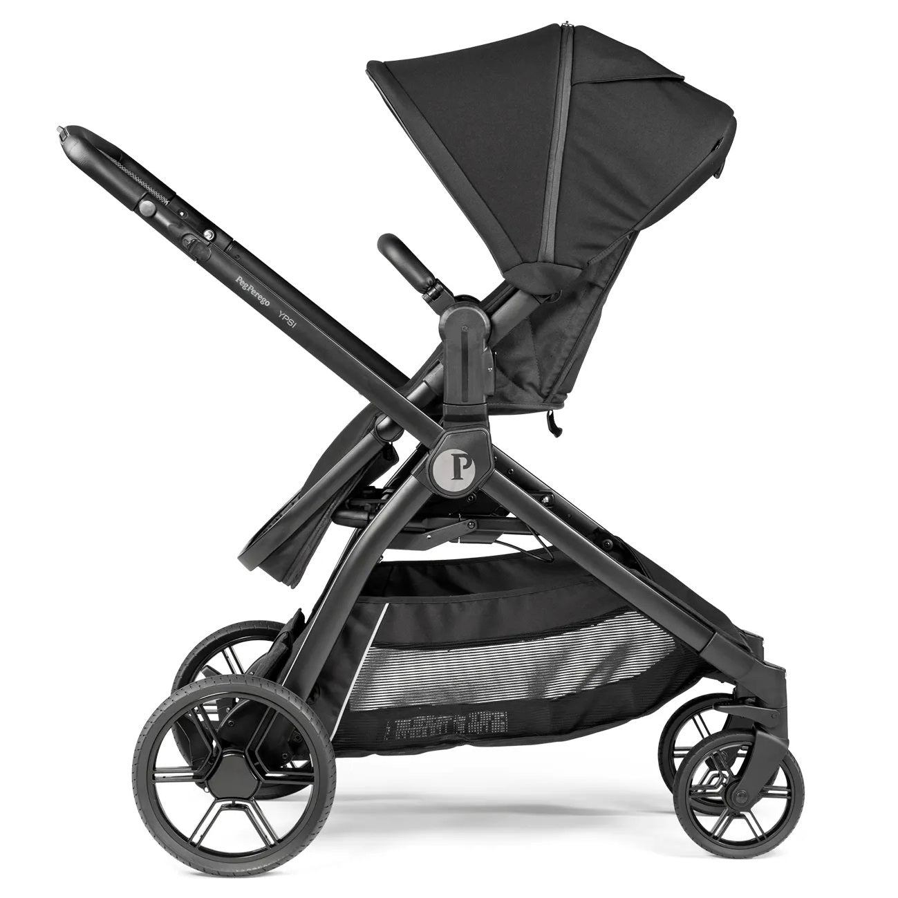 Peg Perego YPSI Single to Double Stroller 2025 in True Black