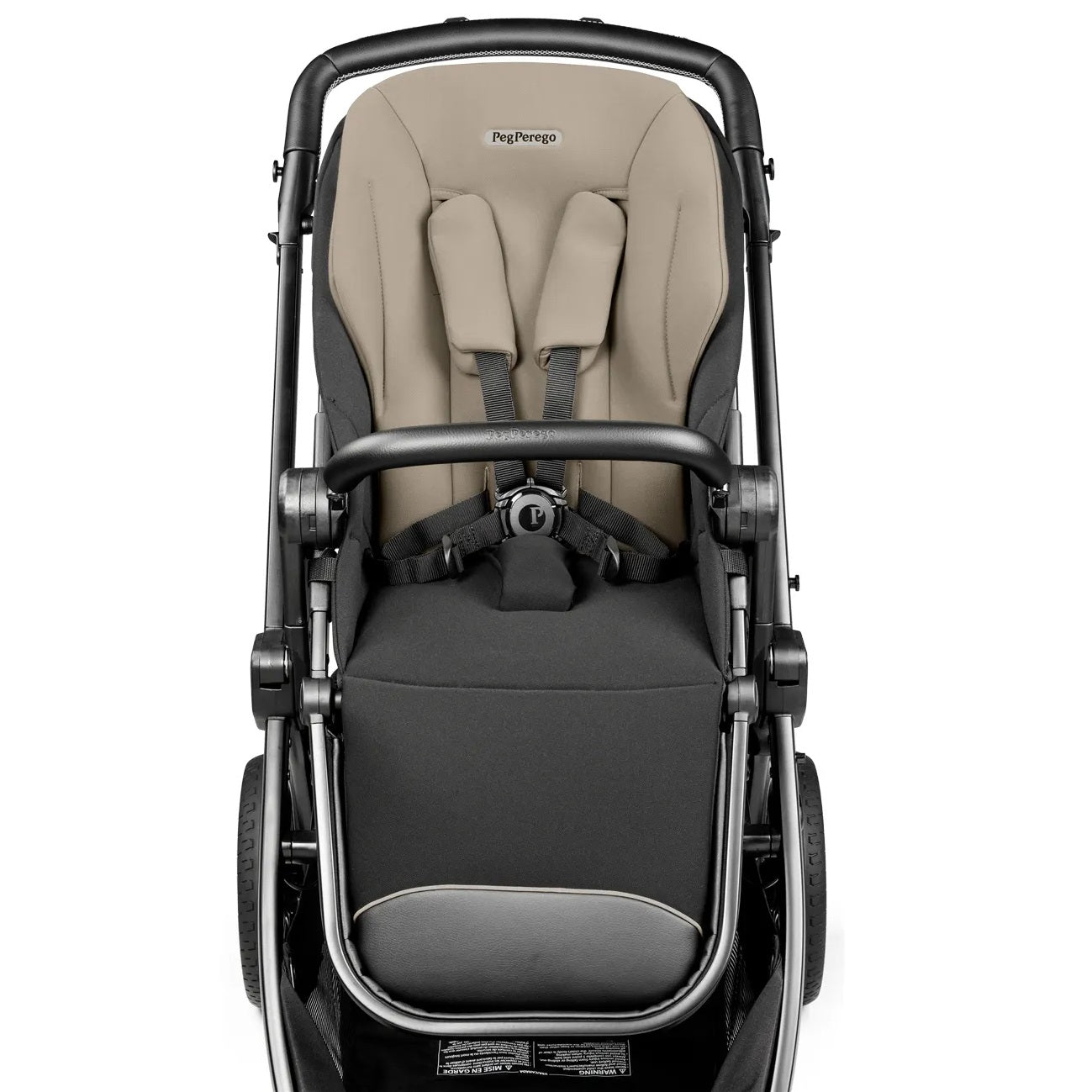 Peg Perego YPSI Single to Double Stroller 2025 in Vanilla Blend