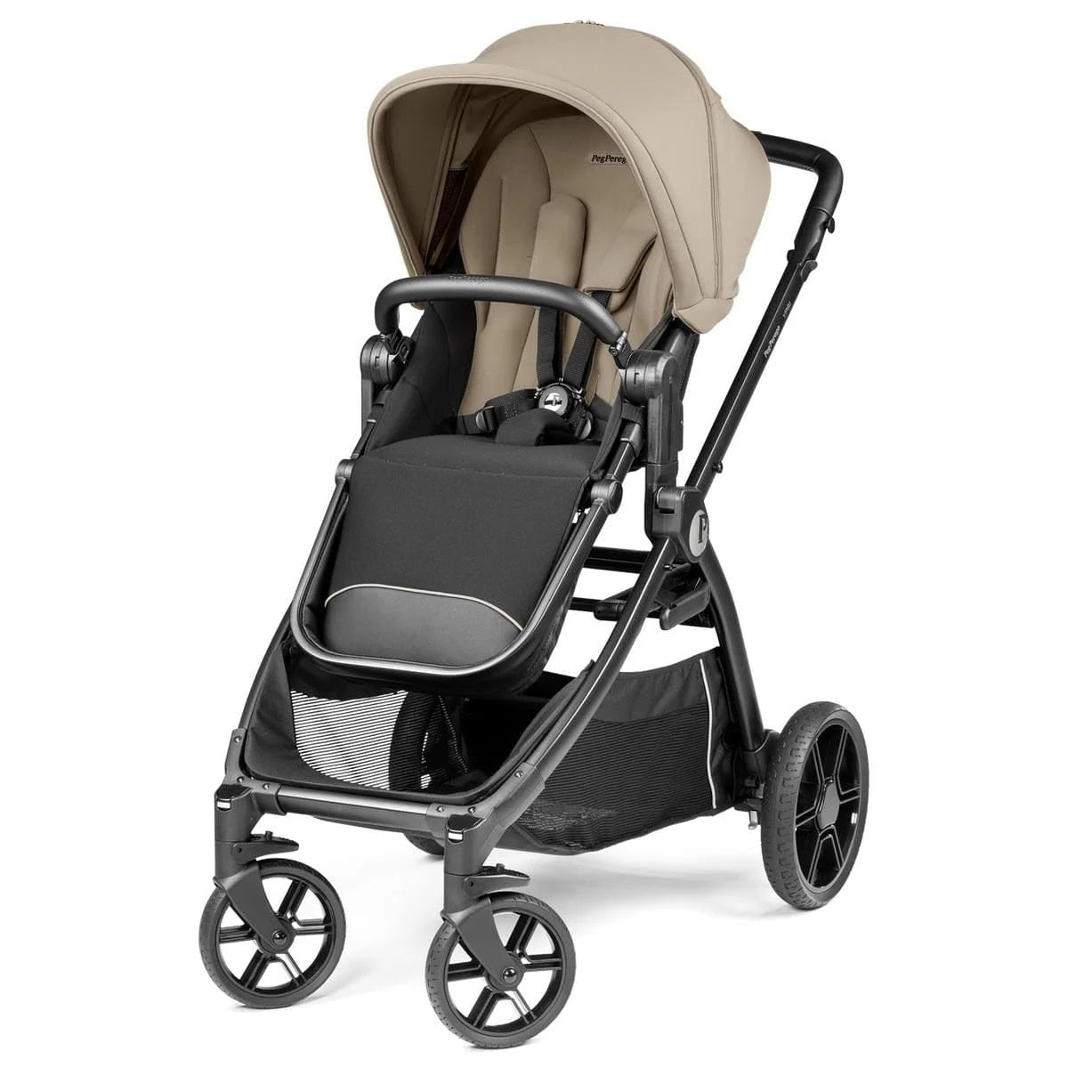 Peg Perego YPSI Single to Double Stroller 2025 in Vanilla Blend