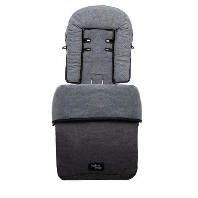Valco Baby Universal 'Snug' Footmuff in Charcoal