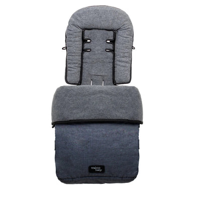Valco Baby Universal 'Snug' Footmuff in Denim