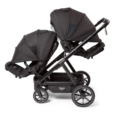 Valco Baby Ark Double Stroller in Ash Black