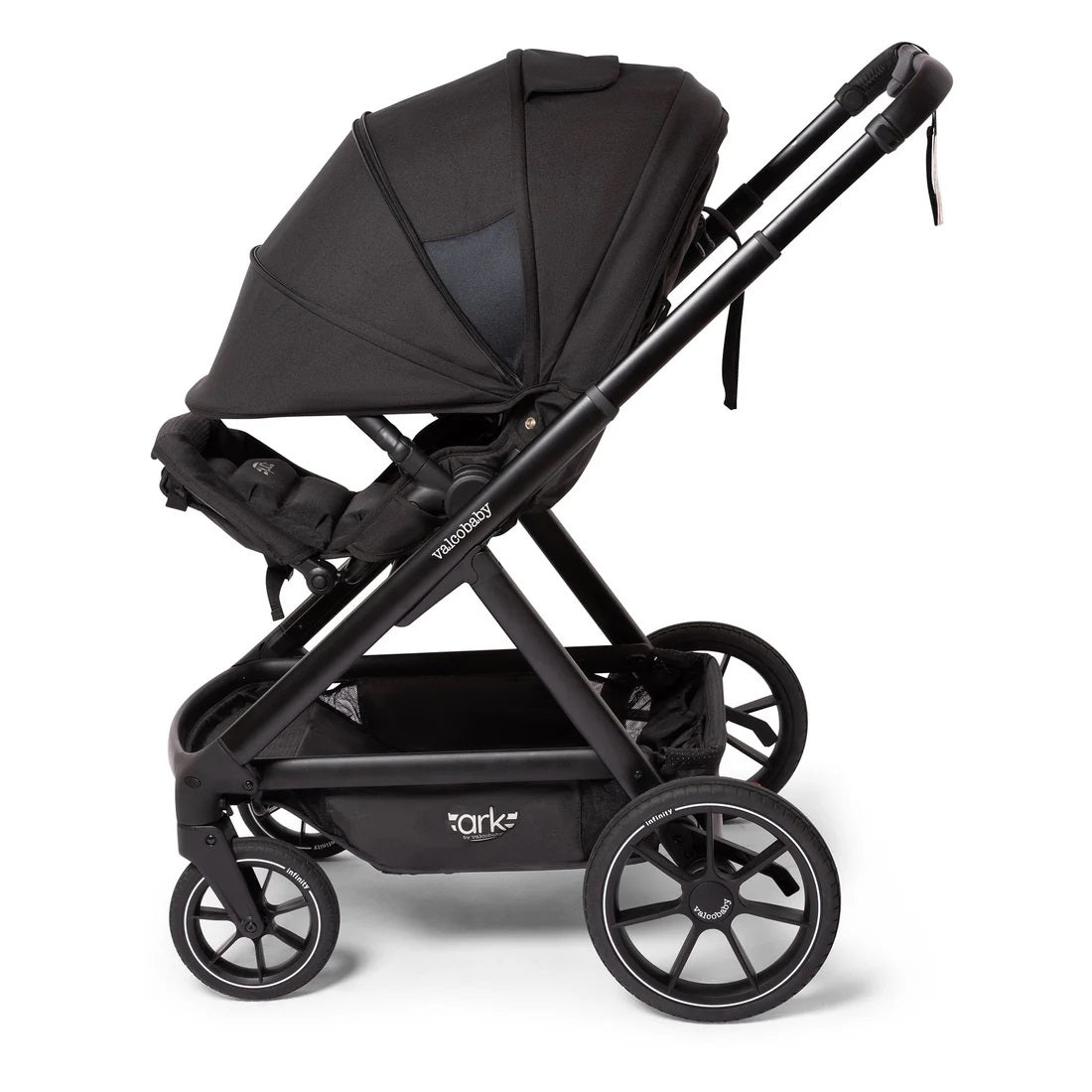 Valco Baby Ark Single Stroller in Ash Black