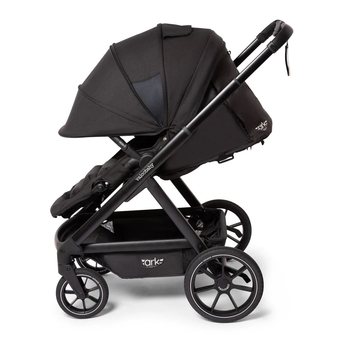 Valco Baby Ark Single Stroller in Ash Black