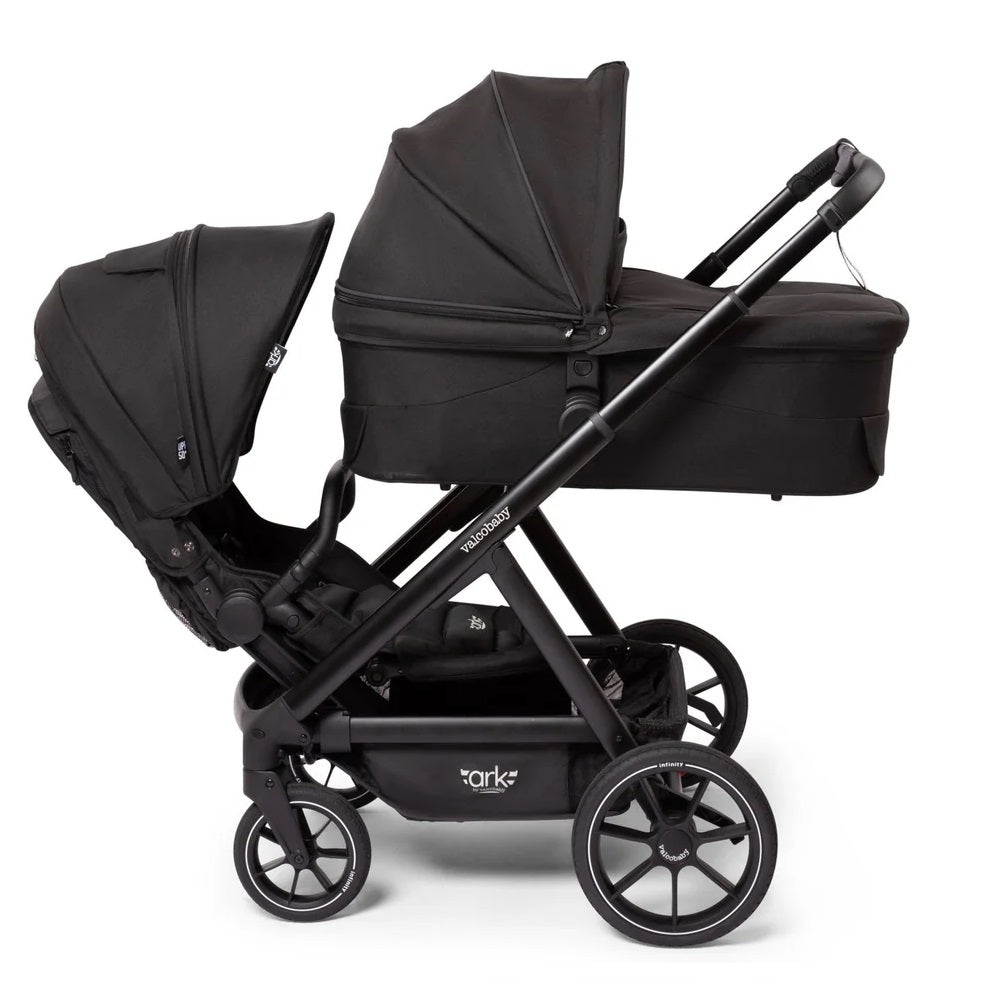 Valco Baby Ark Bassinet in Ash Black