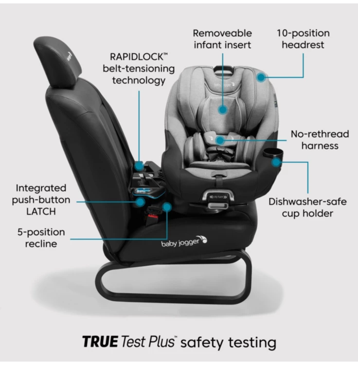 Baby Jogger City Turn™ Rotating Convertible Car Seat