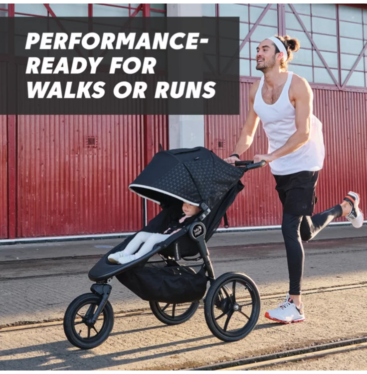 Baby Jogger Summit X3 Midnight Black Jogging Stroller