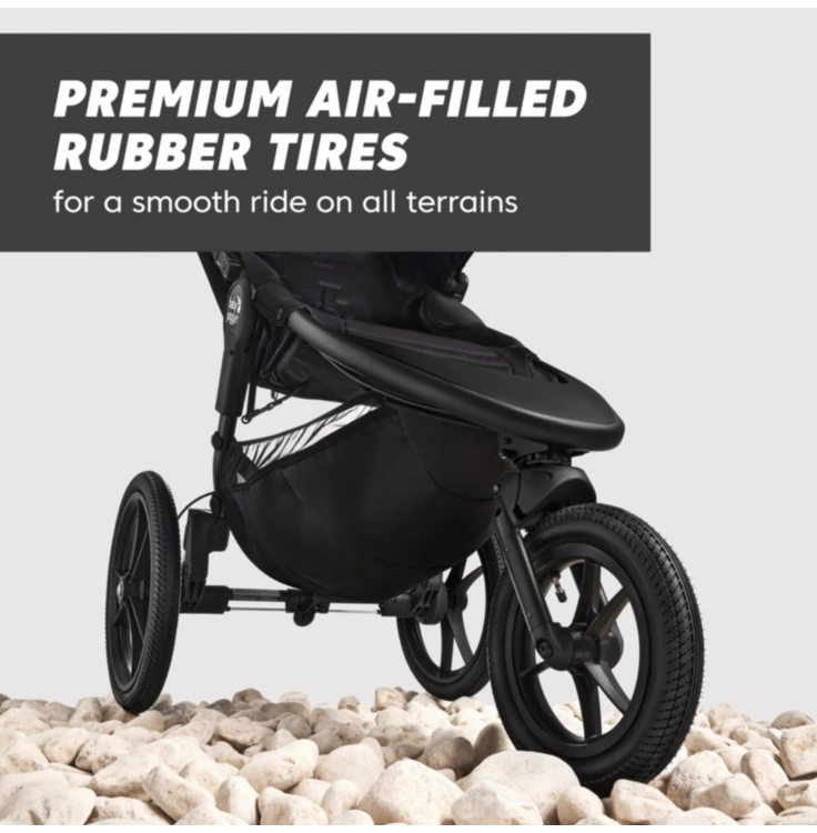 Baby Jogger Summit X3 Midnight Black Jogging Stroller