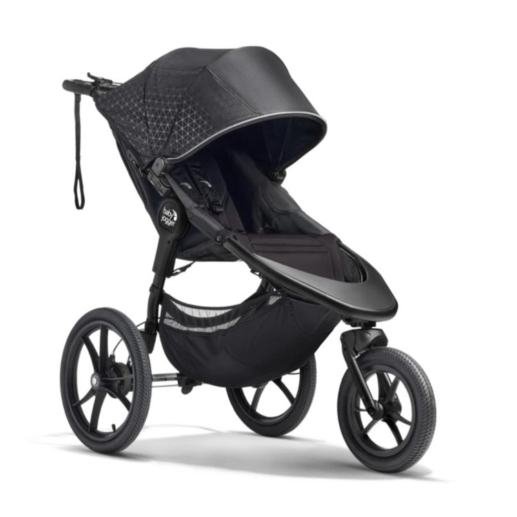 jogging stroller for 100 lbs Baby Jogger Summit X3 Midnight Black Jogging Stroller