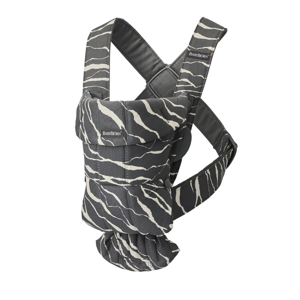 BABYBJÖRN Bouncer Bliss Mesh in Black + Baby Carrier Mini in Anthracite/Landscape