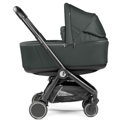 Peg Perego City Loop Pop-Up Bassinet with Stand in Metal