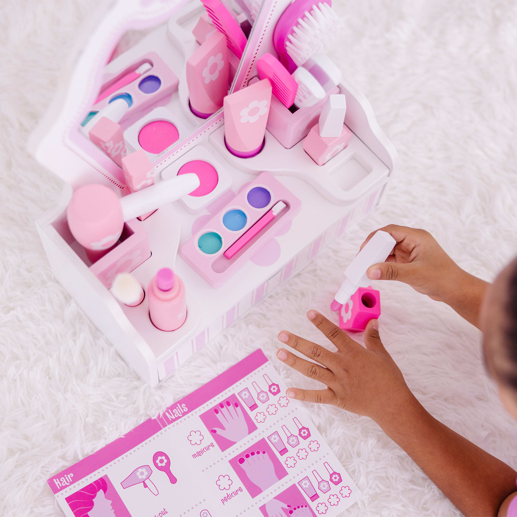 Melissa Doug Beauty Salon Play Set Little Folks NYC