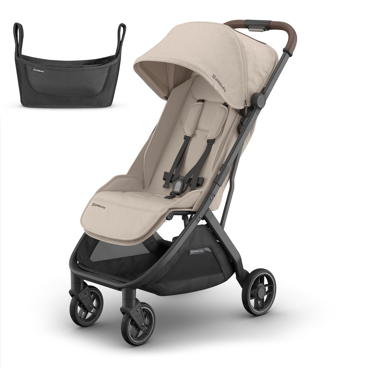 UPPAbaby MINU V3 Stroller + Carry-All Organizer Bundle in Ada
