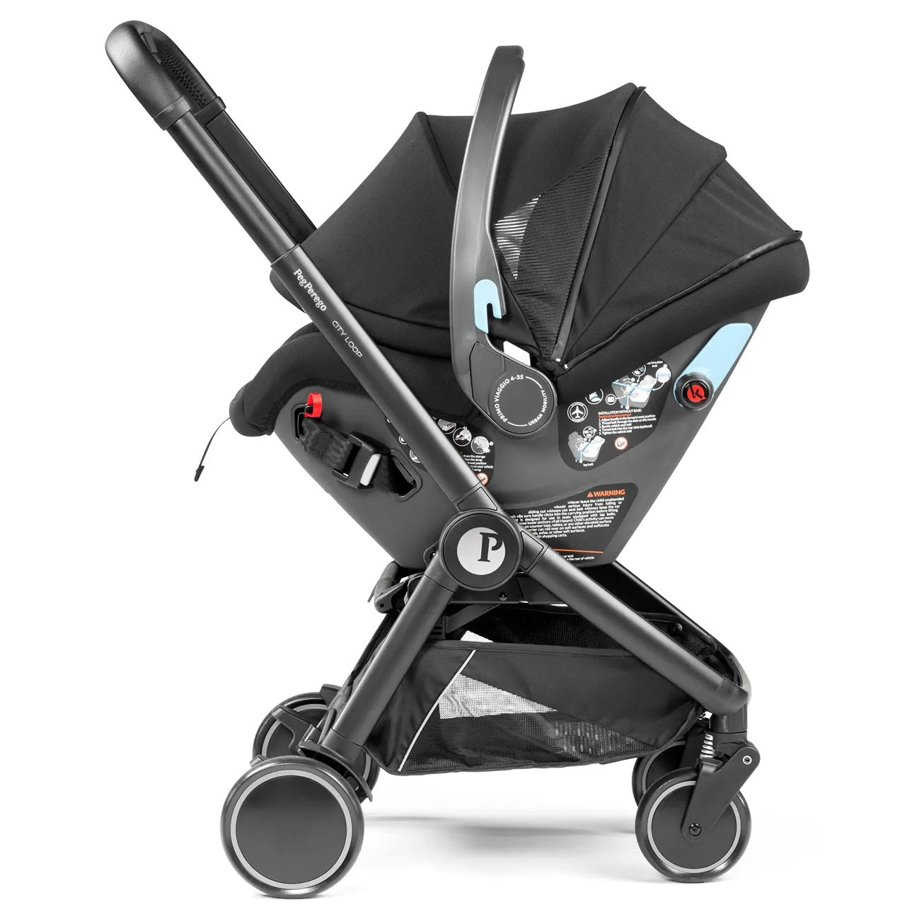 Peg Perego City Loop + Urban Mobility Infant Car Seat and Stroller Combo