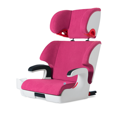 Clek Oobr High Back Booster Car Seat in Snowberry