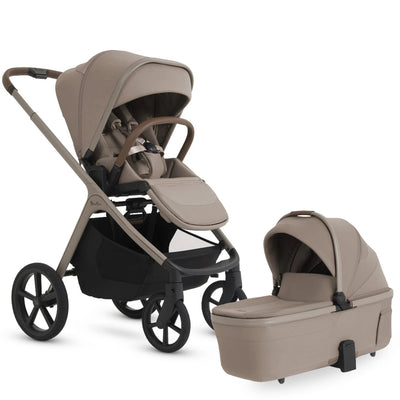Silver Cross Cove 2 Stroller + Bassinet Bundle in Champagne