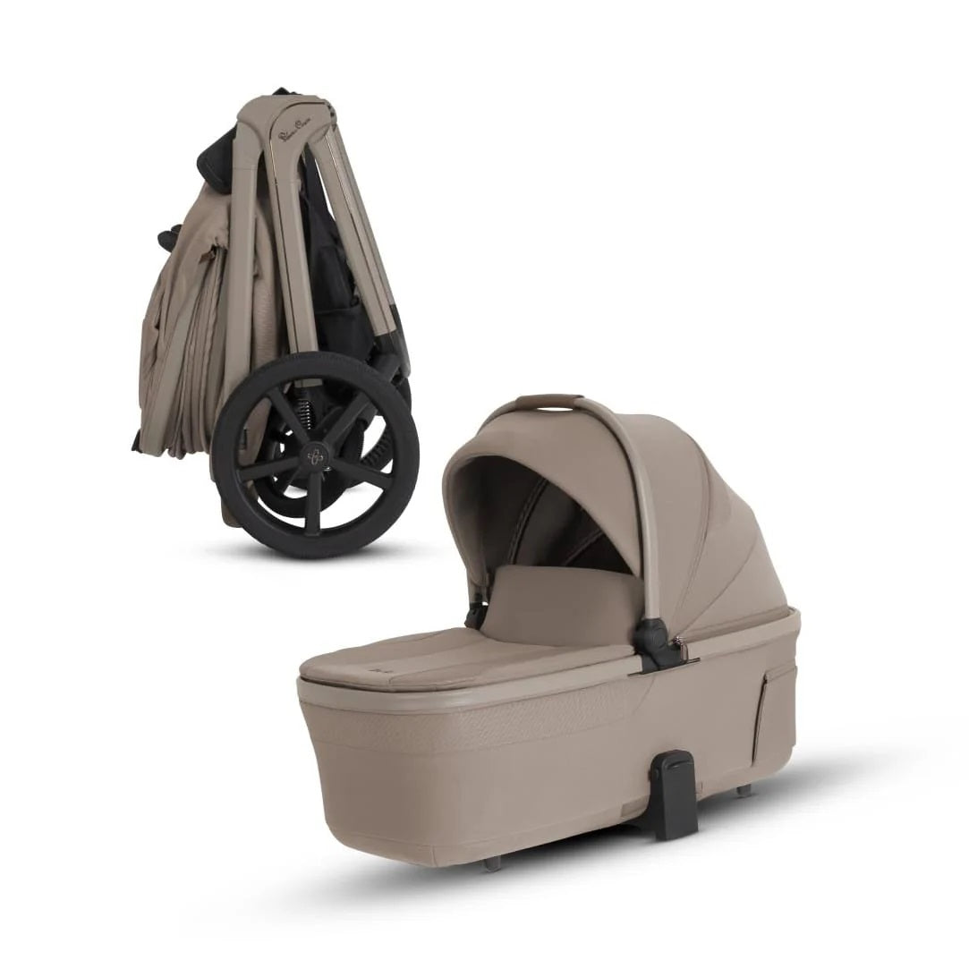 Silver Cross Cove 2 Folding Bassinet in Champagne