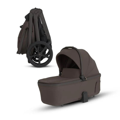 Silver Cross Cove 2 Folding Bassinet in Chocolate