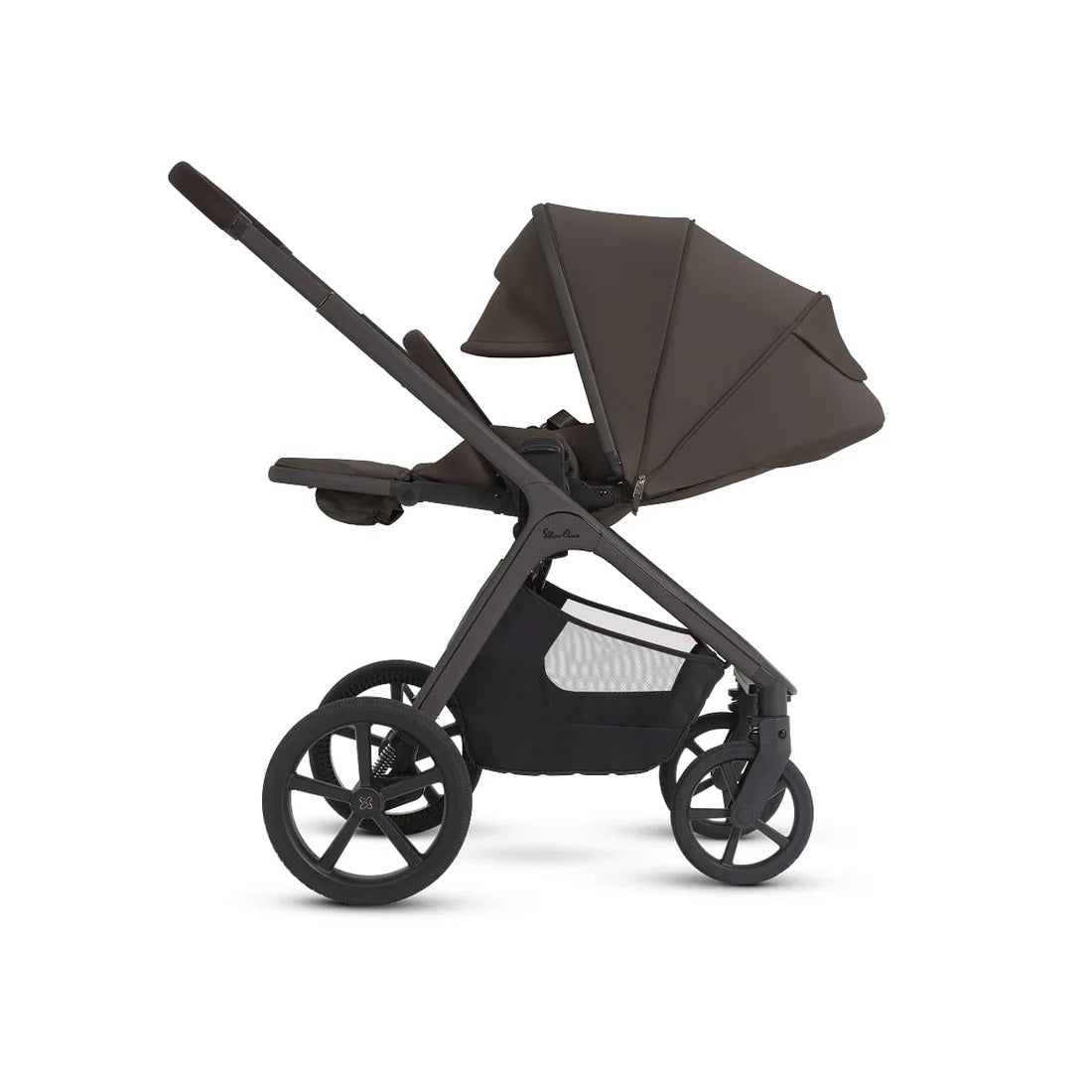 Silver Cross Cove 2 Full-Size All-Terrain Stroller in Chocolate