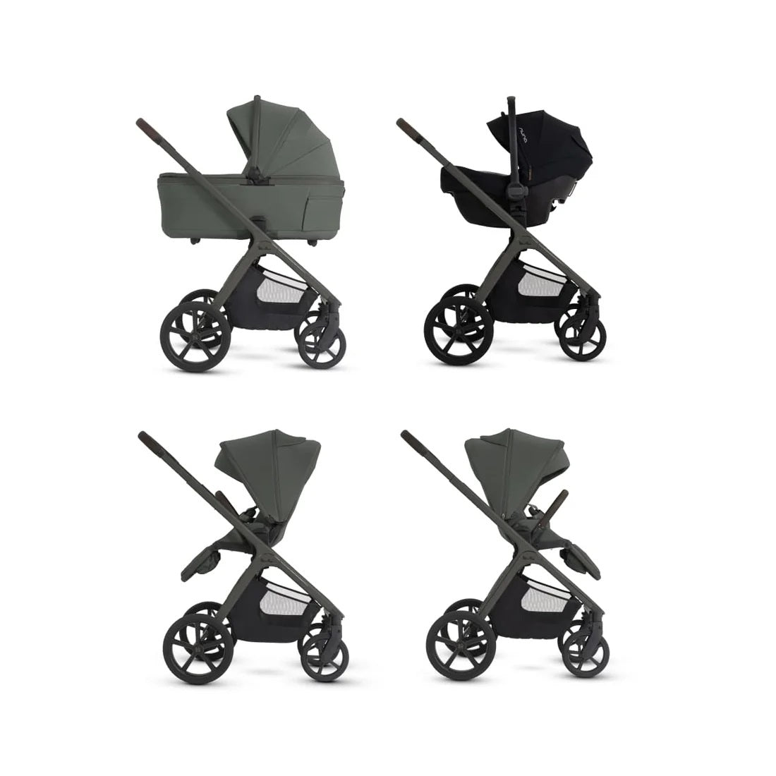 Silver Cross Cove 2 Full-Size All-Terrain Stroller in Pewter