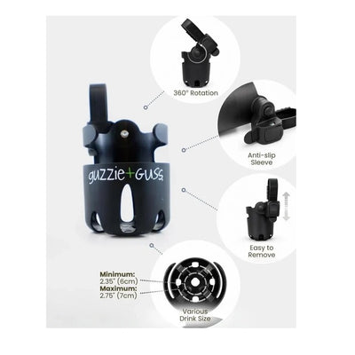guzzie+Guss Universal Stroller Cup Holder