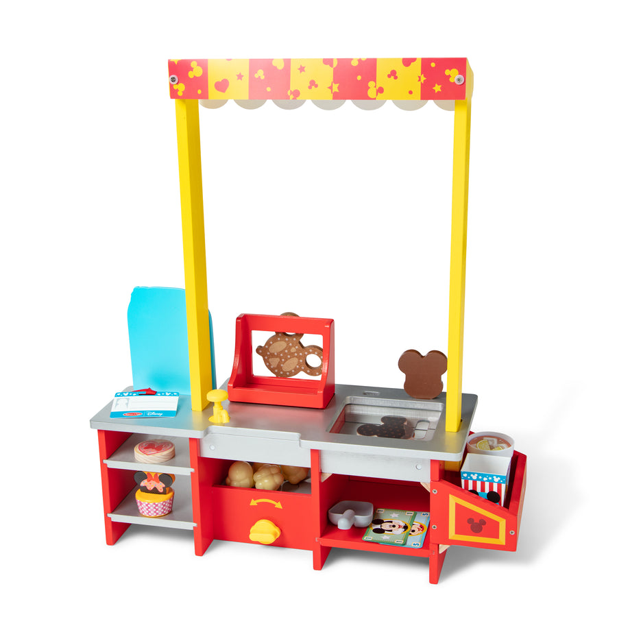 Melissa & Doug Disney Snacks & Popcorn Wooden Food Counter