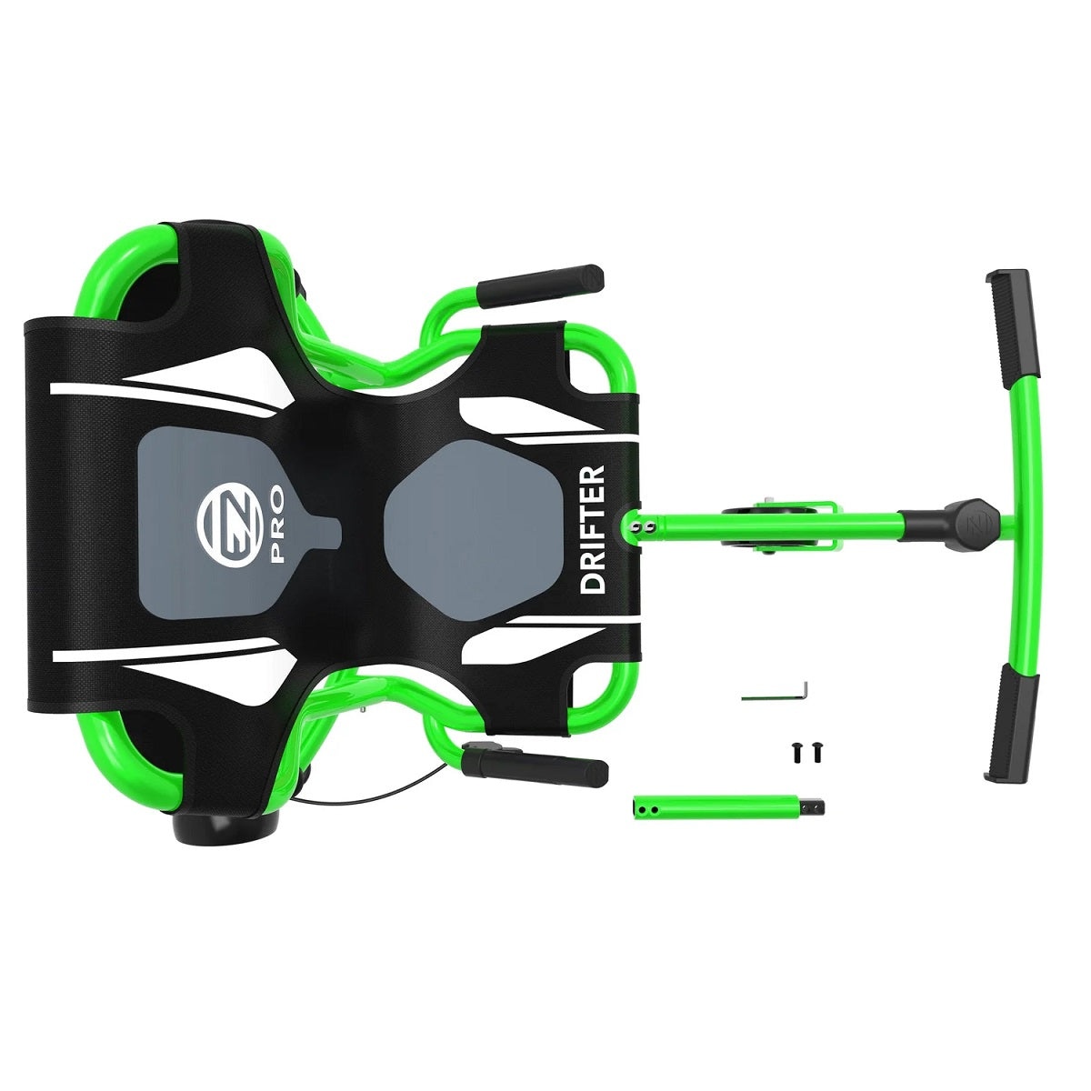 EzyRoller Drifter Pro X Ride-On Scooter in Lime Green