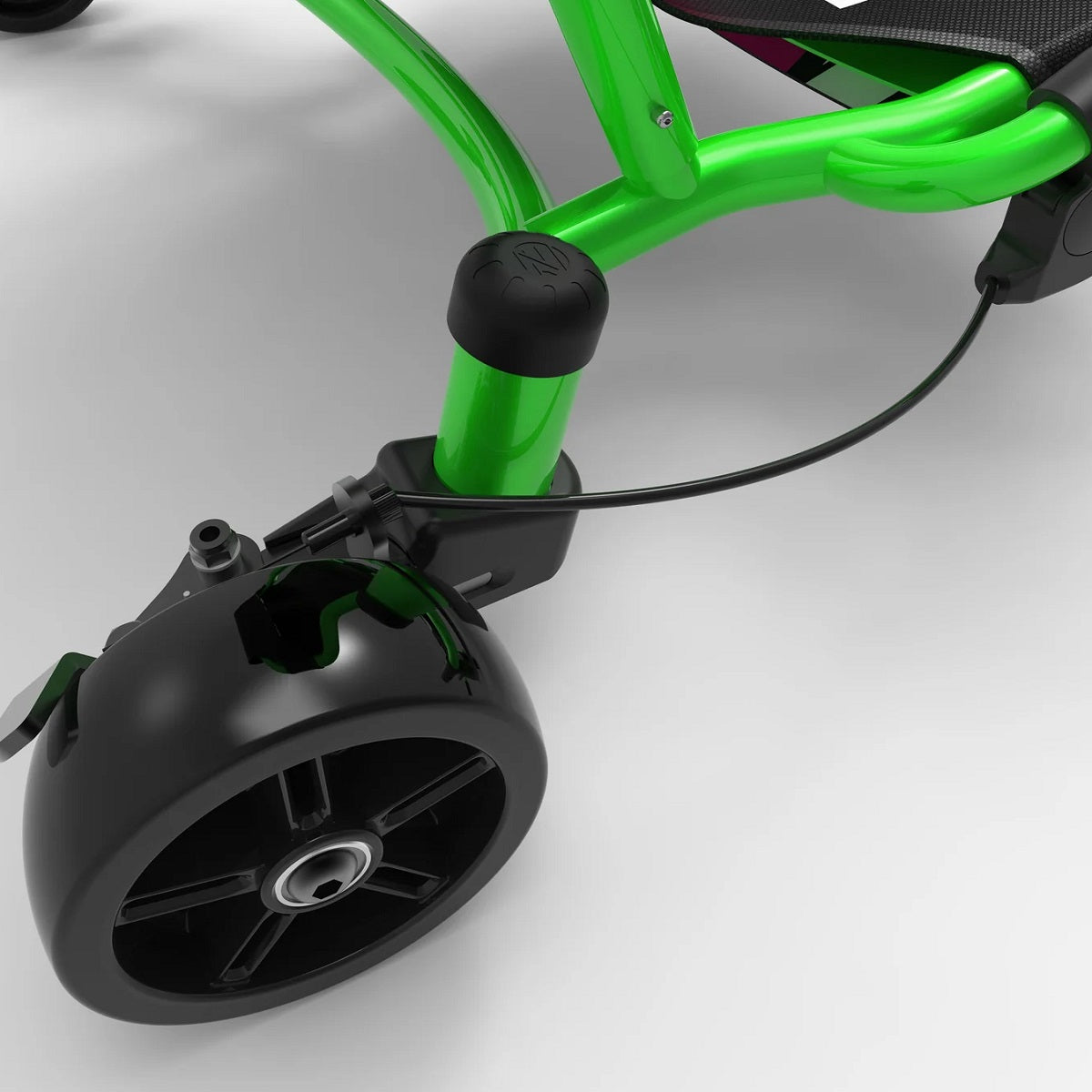EzyRoller Drifter Pro X Ride-On Scooter in Lime Green