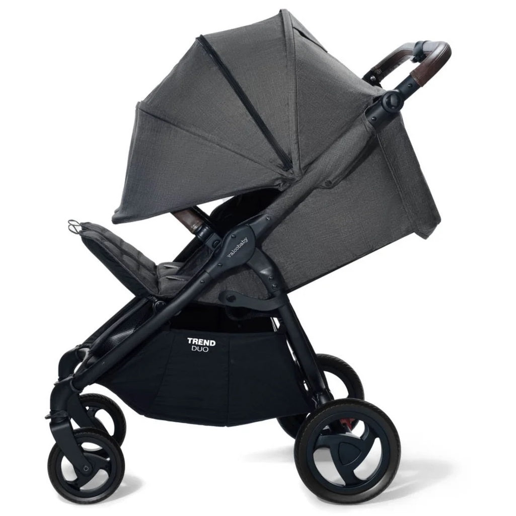Valco Baby Duo Trend Double Stroller in Charcoal