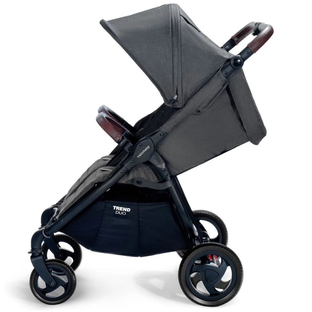 Valco Baby Duo Trend Double Stroller in Charcoal