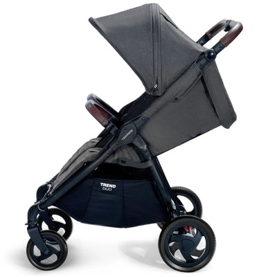 Valco Baby Duo Trend Double Stroller in Charcoal