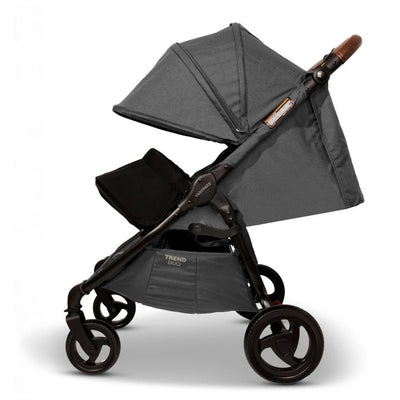 Valco Baby Duo Trend Double Stroller in Charcoal