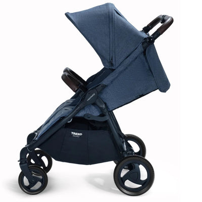 Valco Baby Duo Trend Double Stroller in Denim