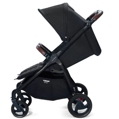 Valco Baby Duo Trend Double Stroller in Night Black