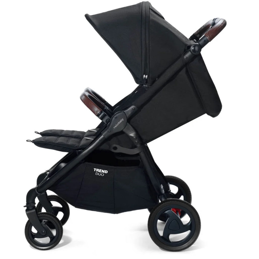 Valco Baby Duo Trend Double Stroller in Night Black