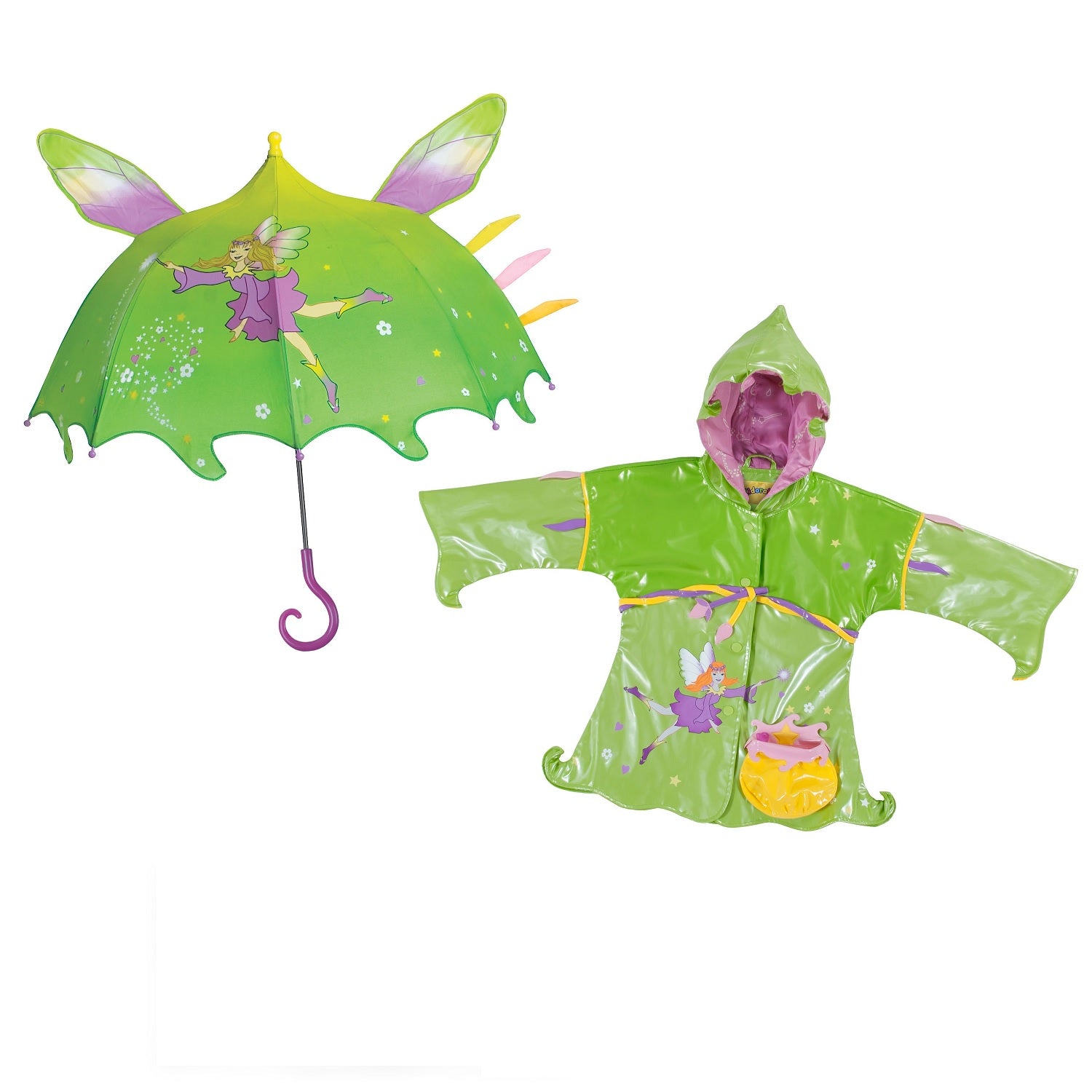 Kidorable Fairy Raincoat & Umbrella