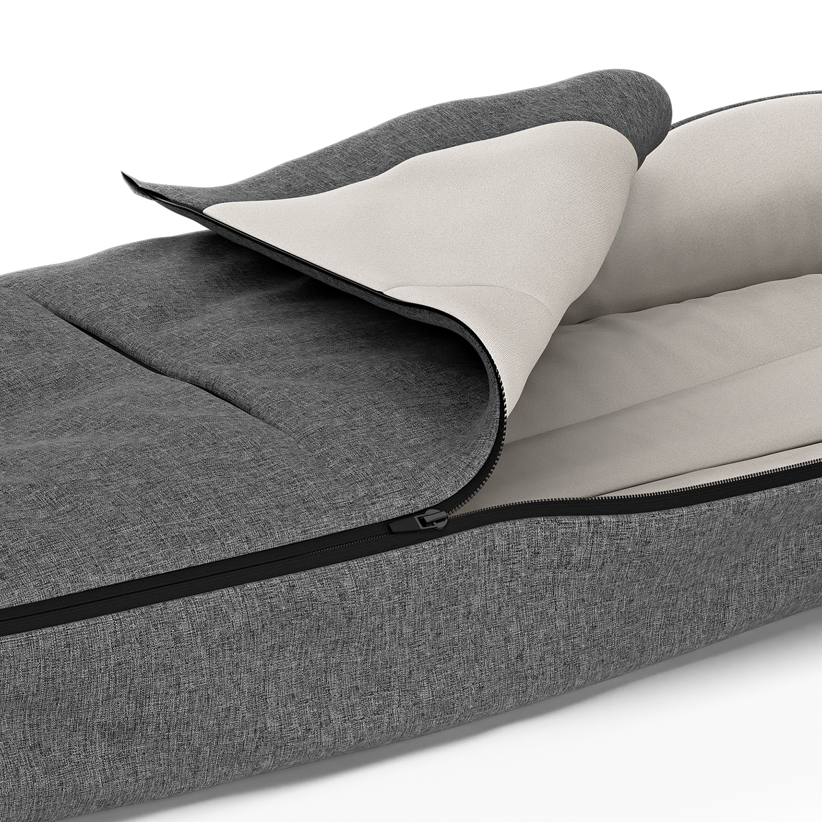 Thule Stroller Footmuff in Gray Mélange