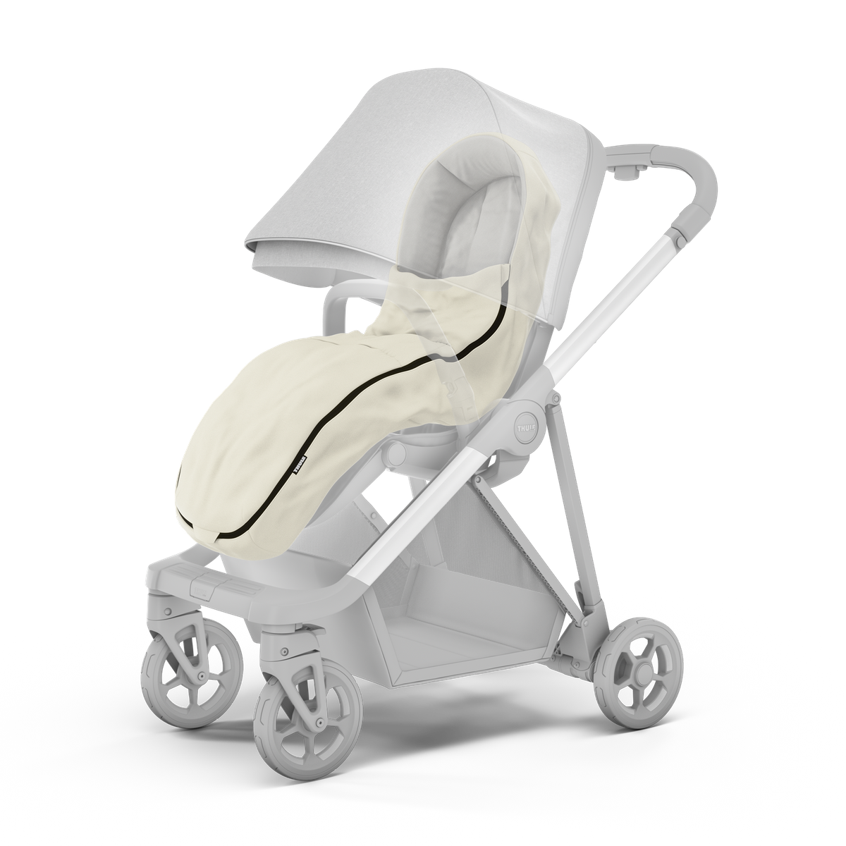 Thule Stroller Footmuff in Soft Beige