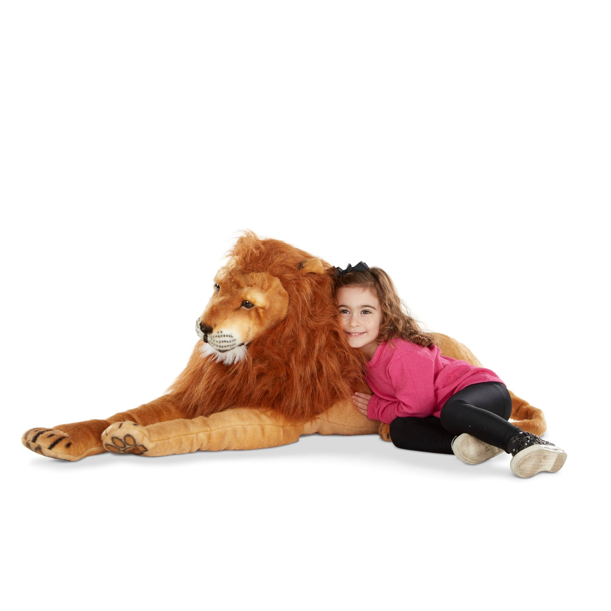 Melissa Doug Lion Giant Stuffed Animal Little Folks NYC