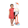 Melissa & Doug Lifelike Plush Stork