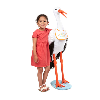 Melissa & Doug Lifelike Plush Stork