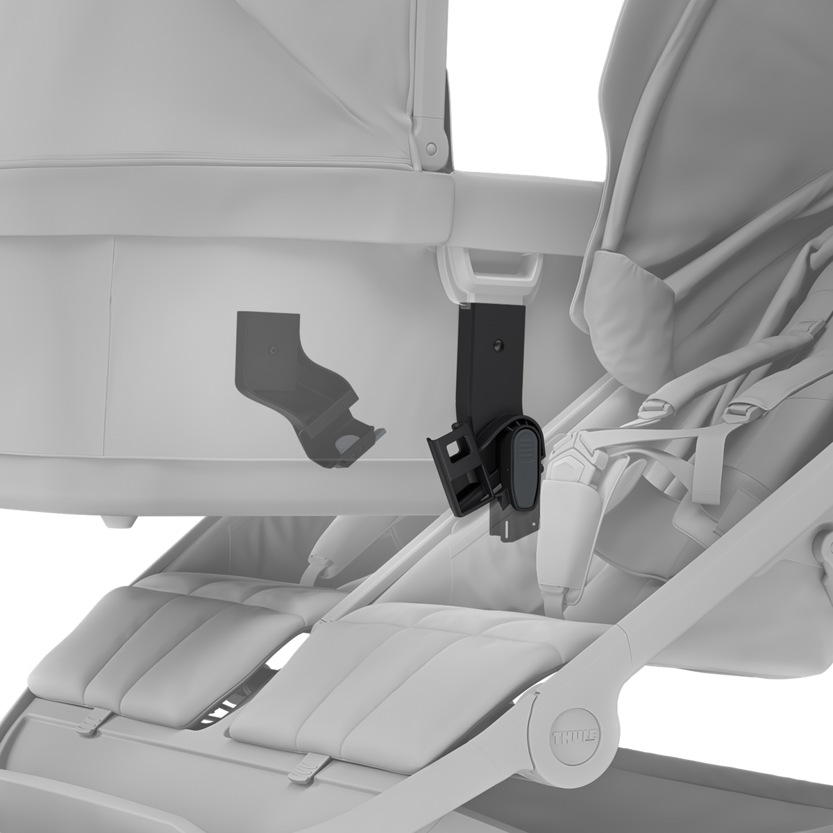 Thule Urban Glide 3 Double Stroller Bassinet Adapter