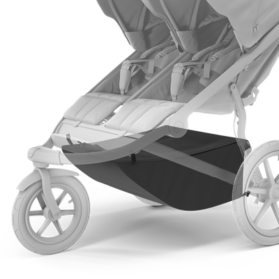 Thule Urban Glide Double Stroller Extended Cargo Basket