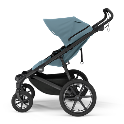 Thule Urban Glide 4-Wheel All Terrain Stroller in Mid Blue