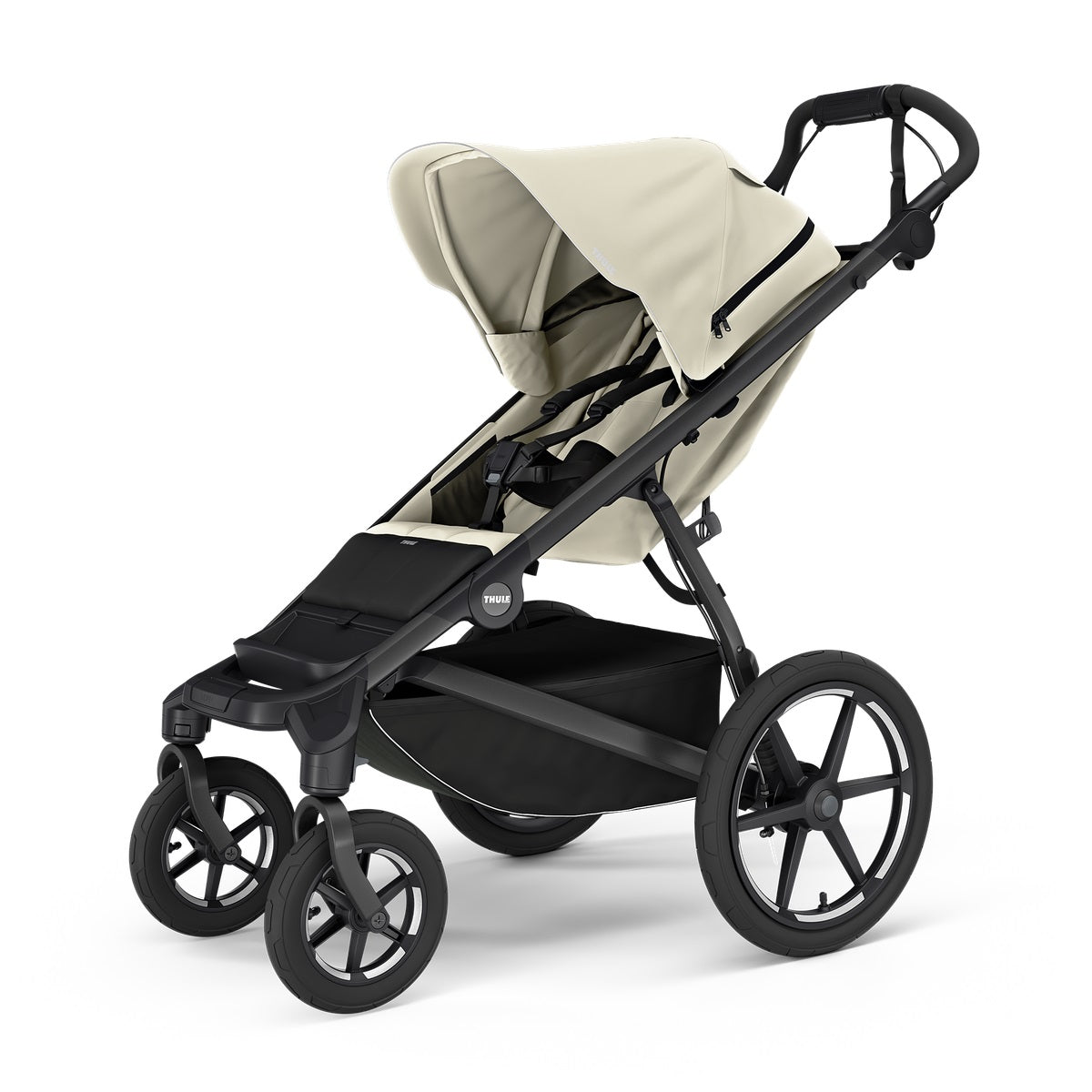 Thule Urban Glide 4-Wheel All Terrain Stroller in Soft Beige