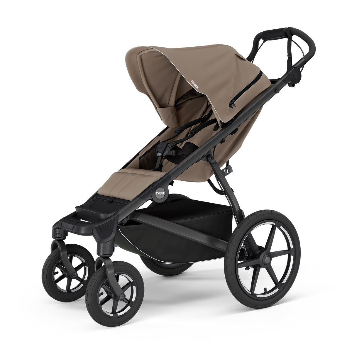 Thule Urban Glide 4-Wheel All Terrain Stroller in Tinted Beige