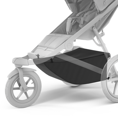 Thule Urban Glide Single Stroller Extended Cargo Basket