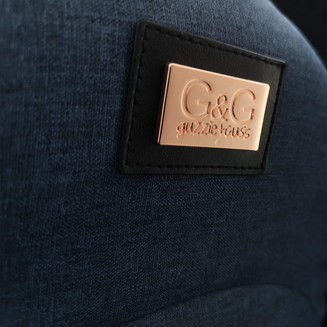 guzzie+Guss Perch Hook-on Chair Limited Edition in Copper Blue