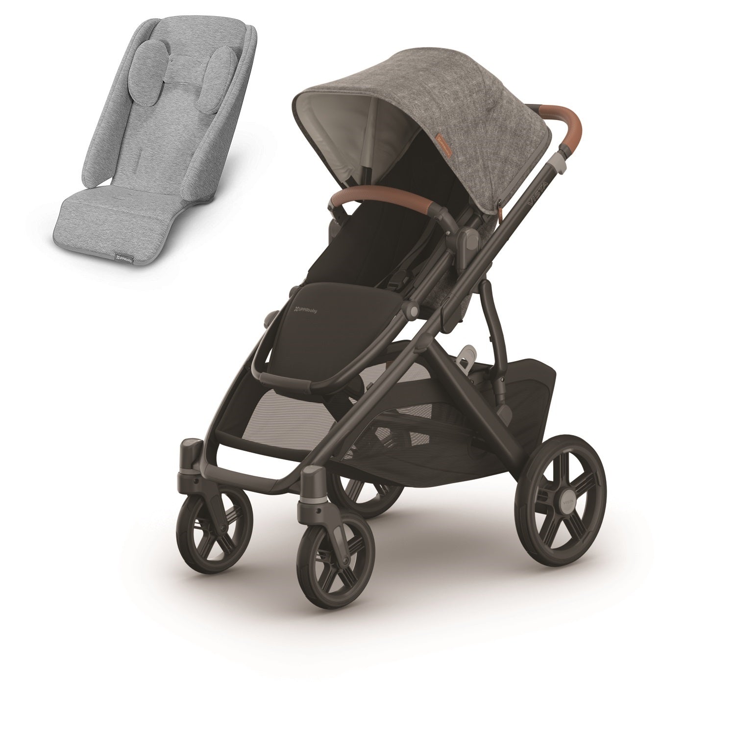 UPPAbaby Vista V3 + Infant SnugSeat Bundle in Greyson